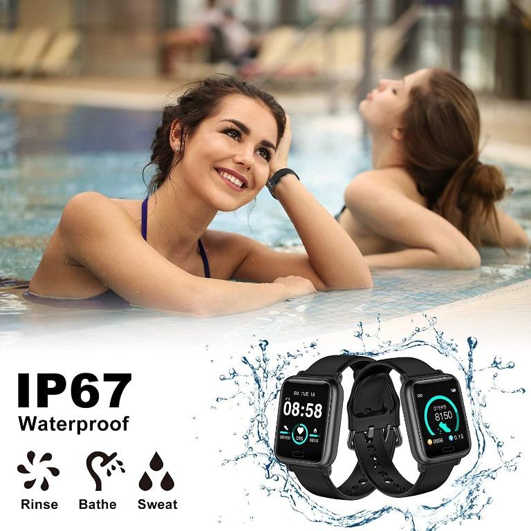Waterproof watches discount for swimming women's