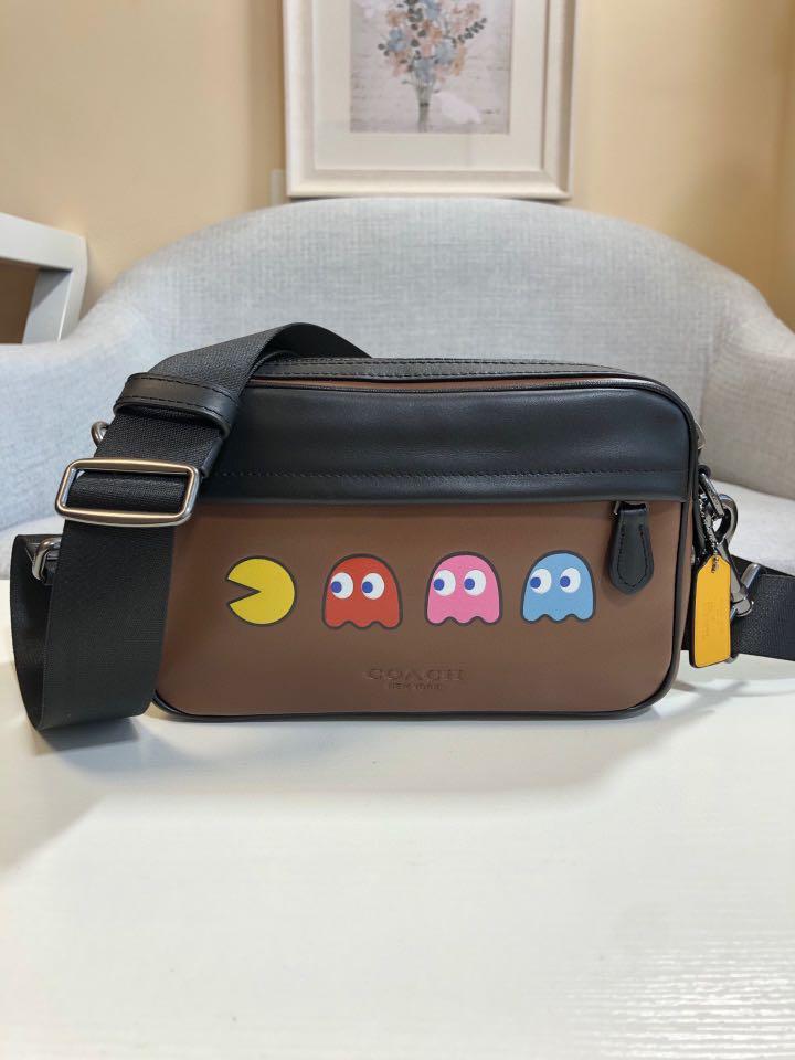 coach pac man sling bag