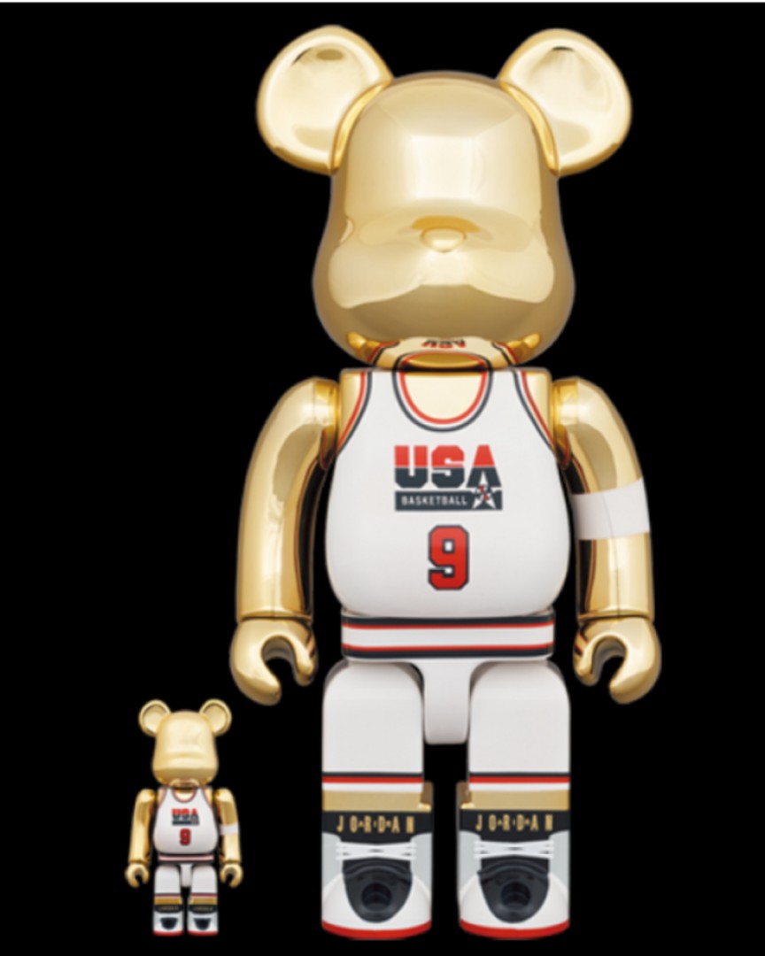 BE@RBRICK 1992 TEAM USA 100％ & 400％フィギュア