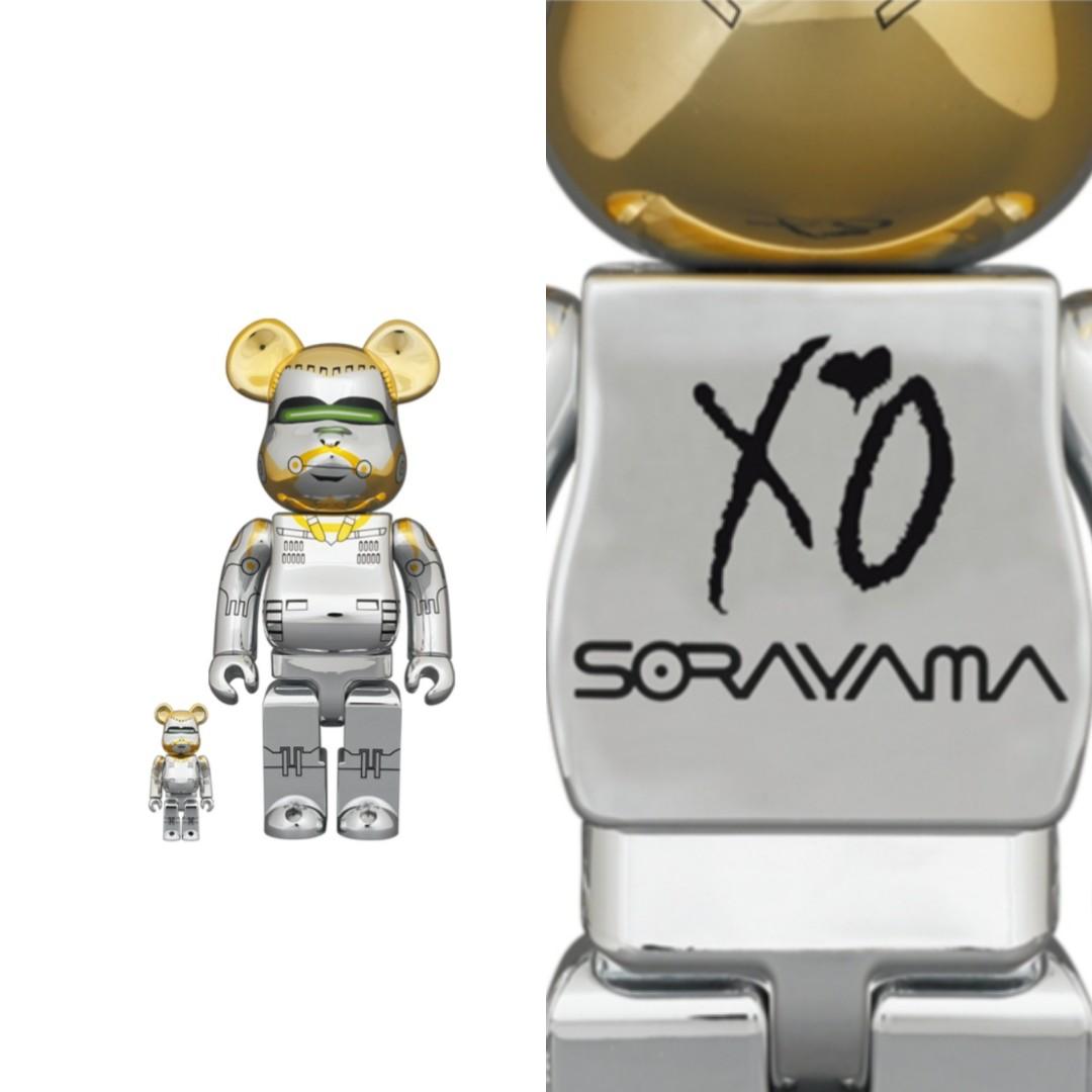 限定SALE新作登場BE@RBRICK SORAYAMA × THE WEEKND 1000％ MEDICOM TOY 2G ベアブリック 空山基 キューブリック、ベアブリック