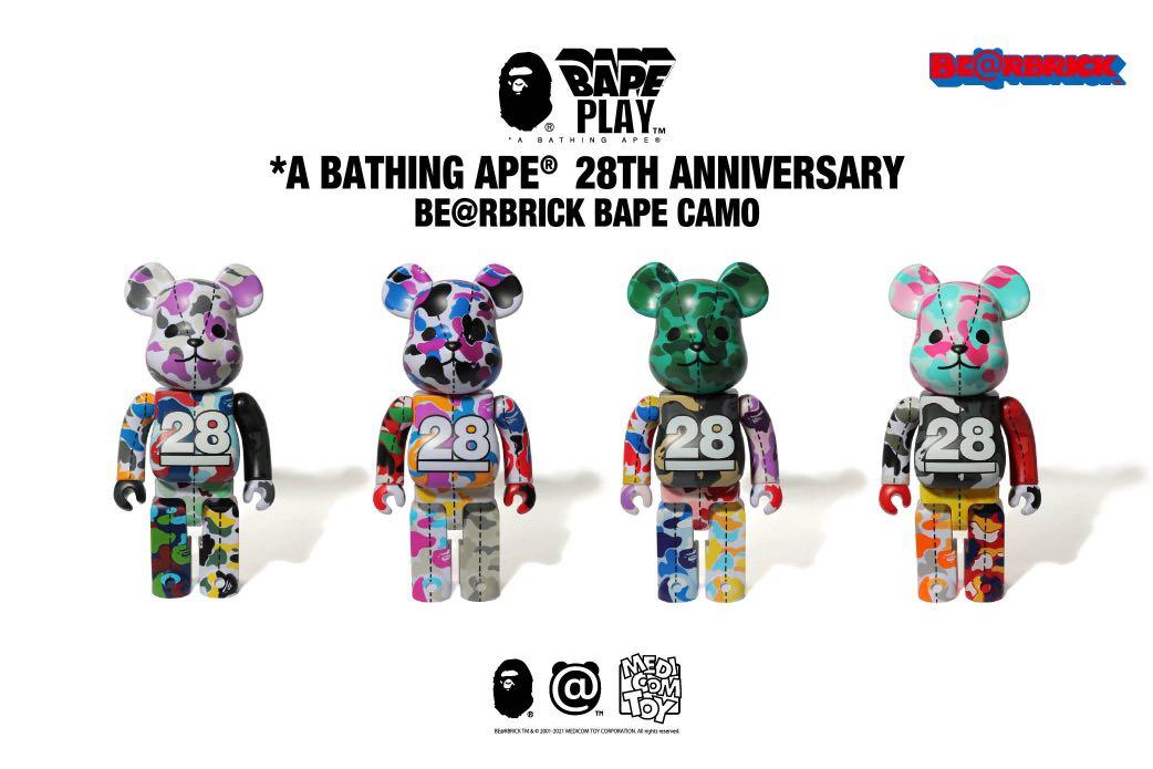 MediCom BE@RBRICK x BAPE 28th Anniversary: Shop Links And Info