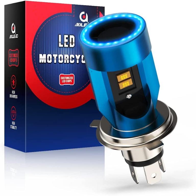 BNIB] AOLEAD (H4) LED Motorcycle Headlight Bulb, HS1 LED Headlamp