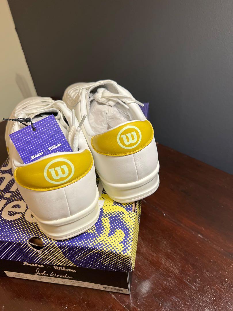 BNIB Bata x Wilson John Wooden Legendary Sneakers, Men's Fashion