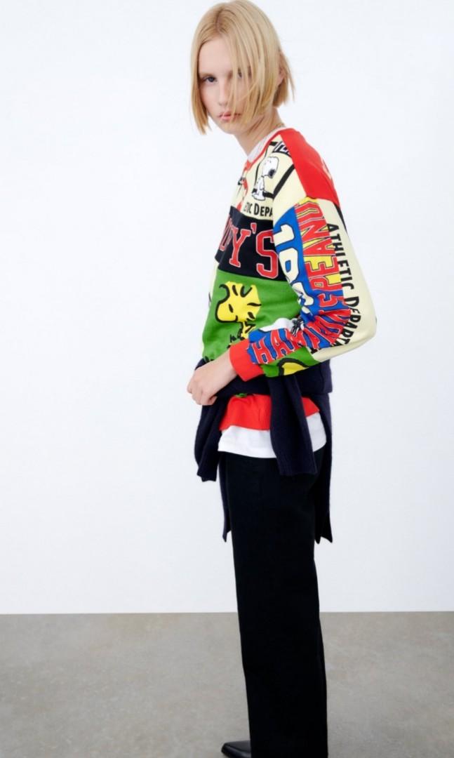 BNWT Zara Snoopy Peanuts Sweatshirt 