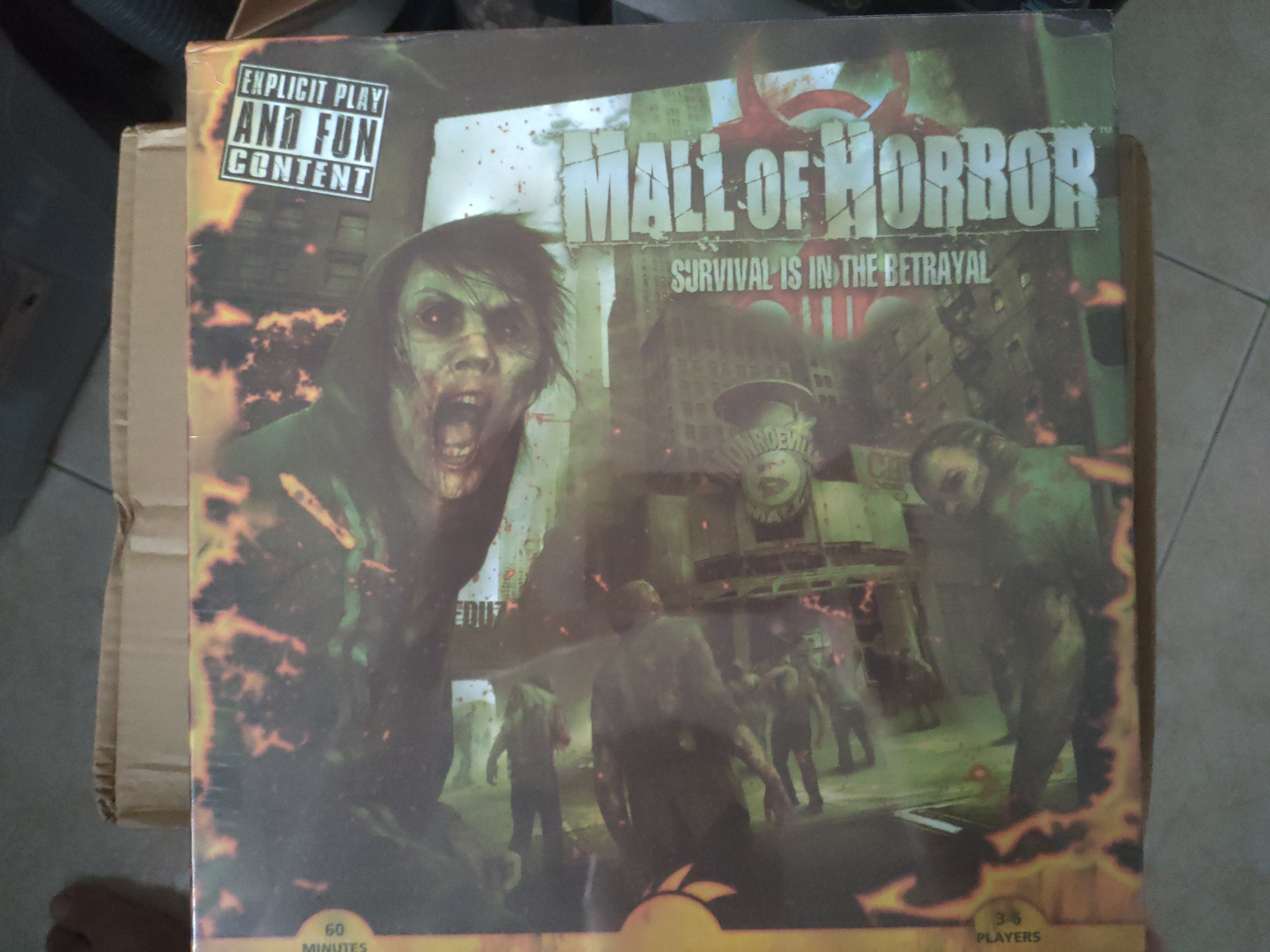 (Board Game) Mall of Horror, Hobbies & Toys, Toys & Games on Carousell