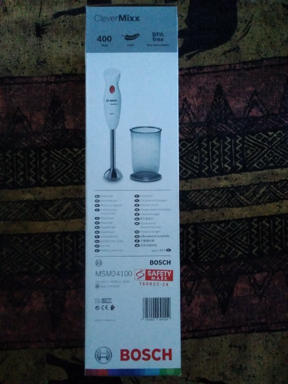 Bosch Clevermixx Hand Blender (400W), TV & Home Appliances, Kitchen