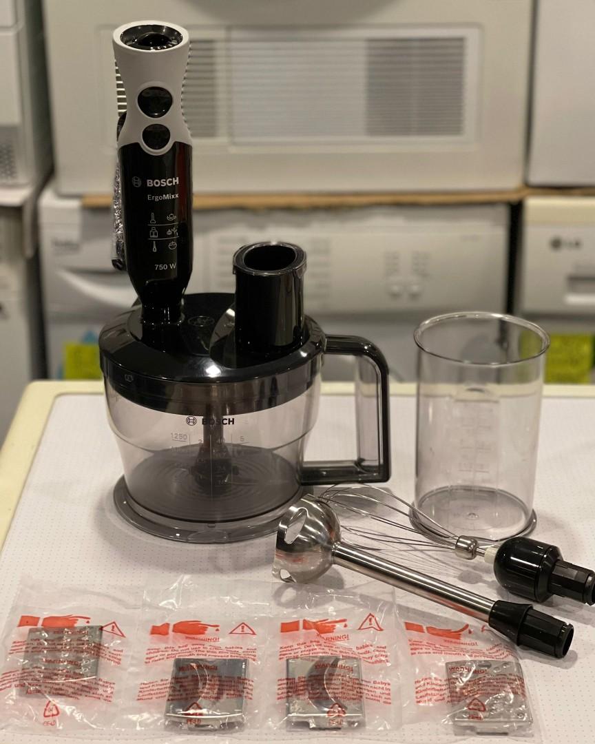 Bosch Hand blender ErgoMixx 750 W Black ( MSM67190GB), TV & Home Appliances, Kitchen Appliances
