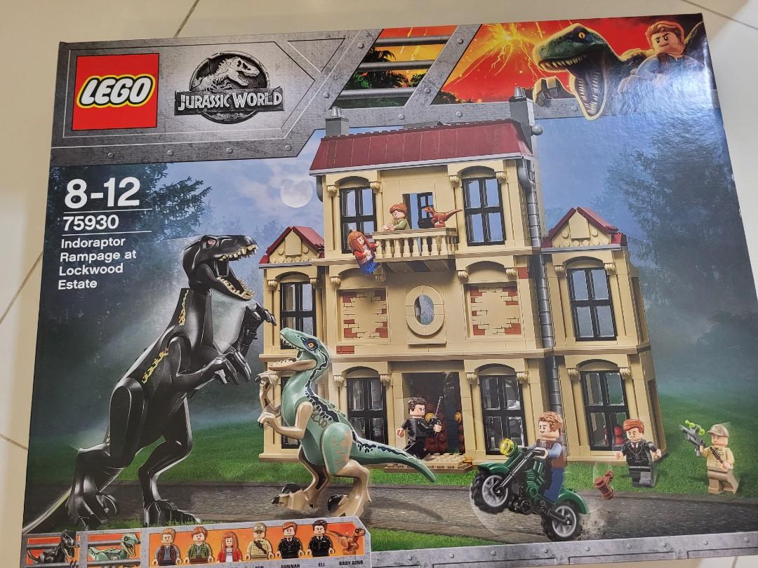Brand New Authentic LEGO 75930 Jurassic World Indoraptor Rampage at Lockwood Estate