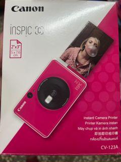 Canon佳能 iNSPiC [C] CV-123A（桃紅）即拍即得相機
