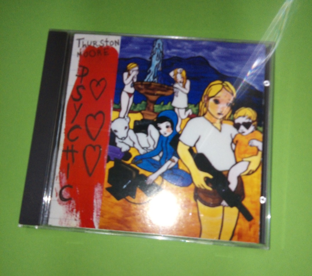 CD THURSTON MOORE PSYCHIC HEARTS ALBUM 1995 INDIE ROCK SONIC YOUTH cd-thurston-moore-psychic-hearts-album-1995-indie-rock-sonic-youth