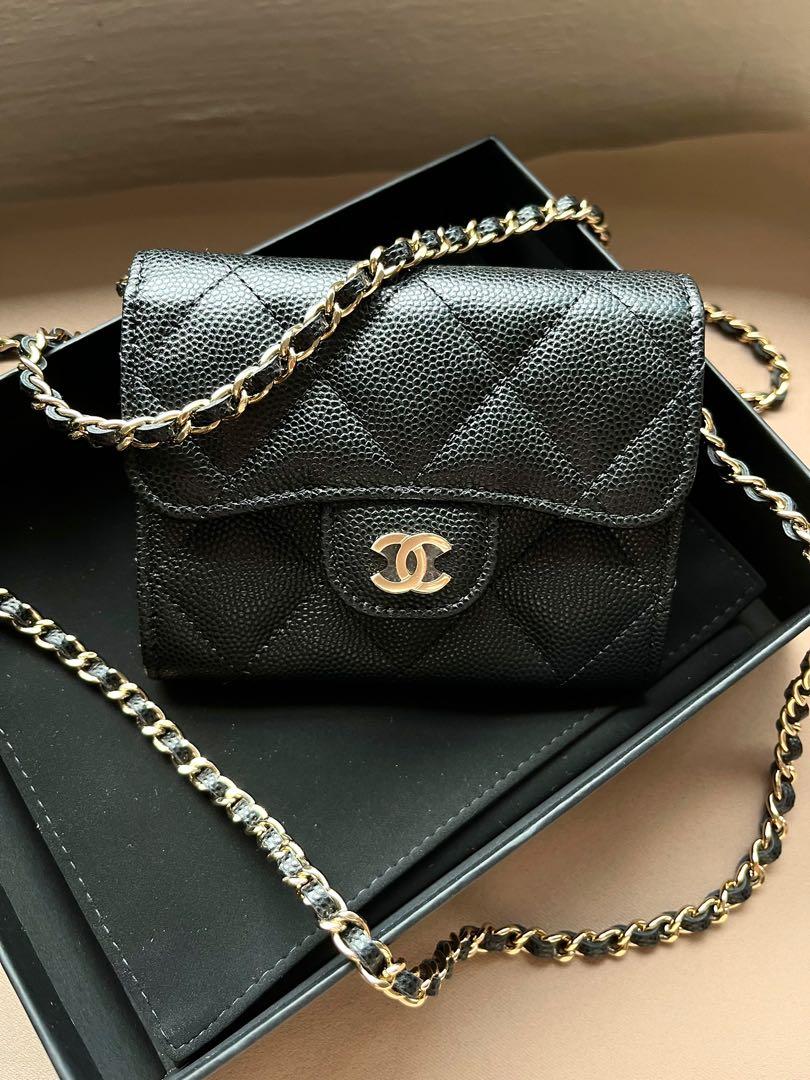 Chanel Cruise 2022 Wallet On Chain, Luxury, Bags & Wallets on Carousell