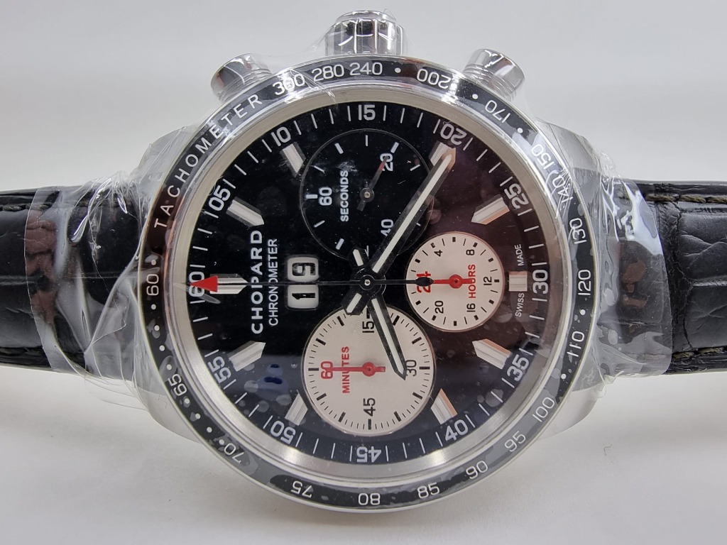 Chopard Jacky Ickx Edition V Chronograph Limited Edition 42.5 mm Steel ...