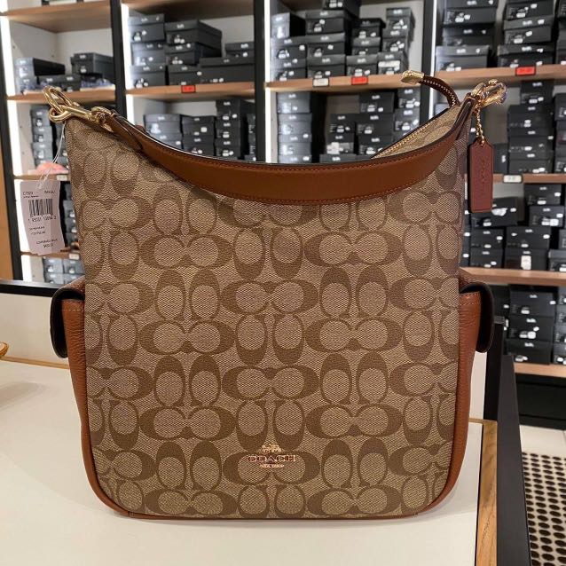 Coach Pennie Shoulder Bag in Signature Canvas, Women's Fashion, Bags &  Wallets, Purses & Pouches on Carousell