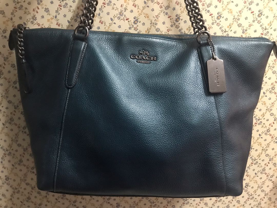 emerald coach bag