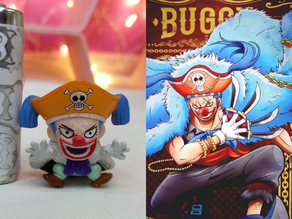 One Piece Buggy The Clown Mini Figure 
