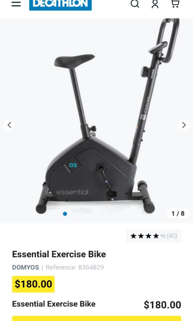 Decathlon best sale bike exercise