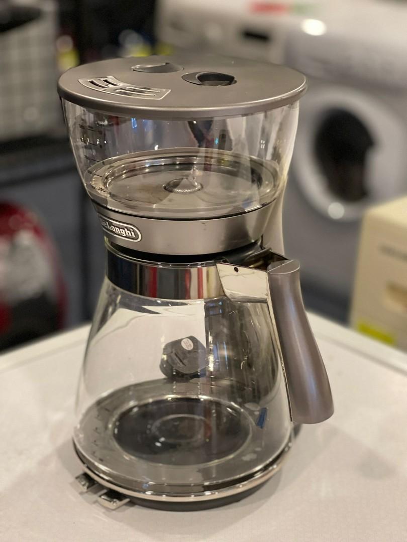 DELONGHI ICM17210 CLESSIDRA COFFEE MAKER DRIP AND POUR-OVER (2-IN-1 ...