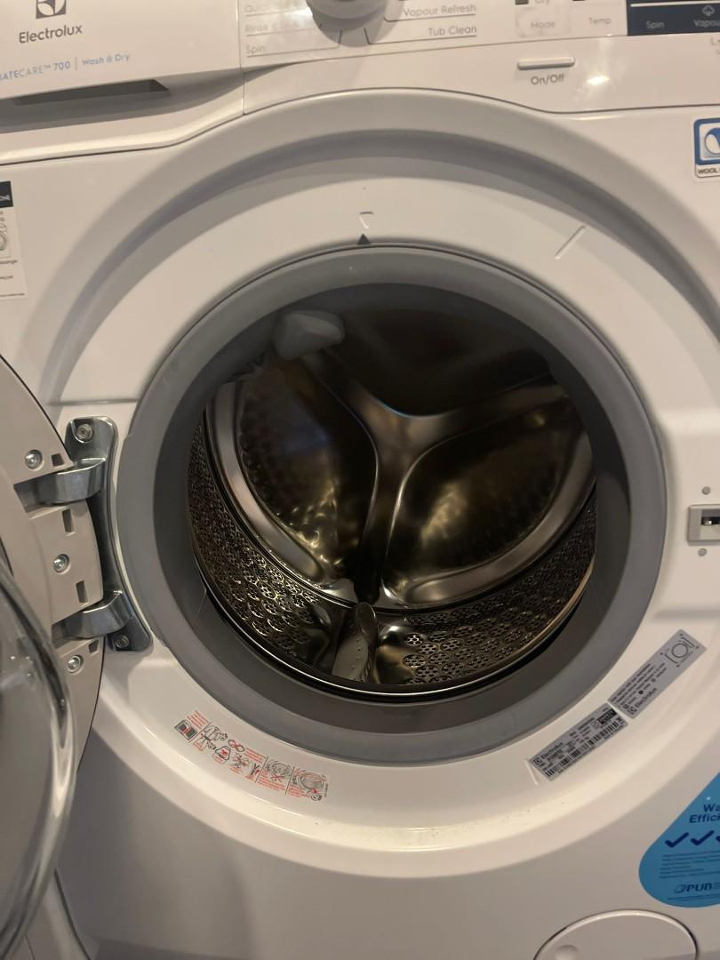 ELECTROLUX EWW7024FDWA FRONT LOAD WASHER & DRYER (7/5KG), TV & Home