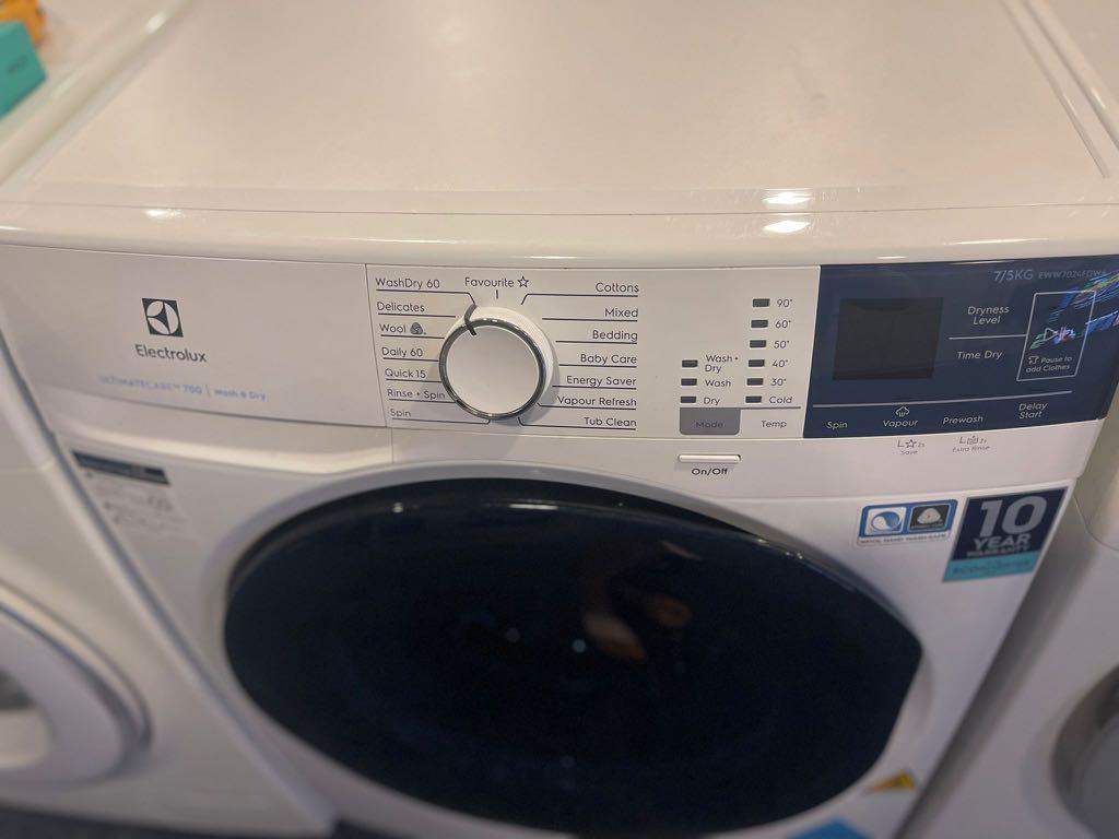 ELECTROLUX EWW7024FDWA FRONT LOAD WASHER DRYER 7 5KG TV Home Appliances Washing Machines and Dryers on Carousell