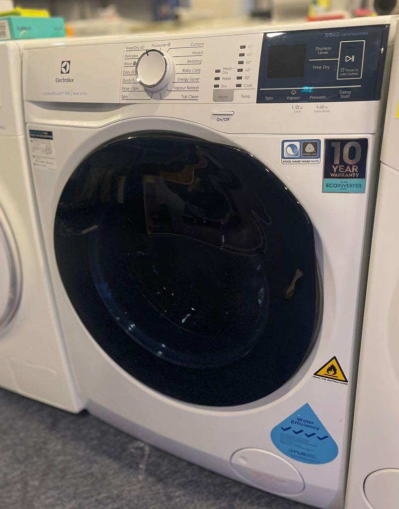 ELECTROLUX EWW7024FDWA FRONT LOAD WASHER & DRYER (7/5KG) Condition 8/10