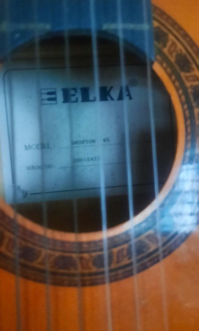 Elka classical guitar, Hobbies & Toys, Music & Media, Musical