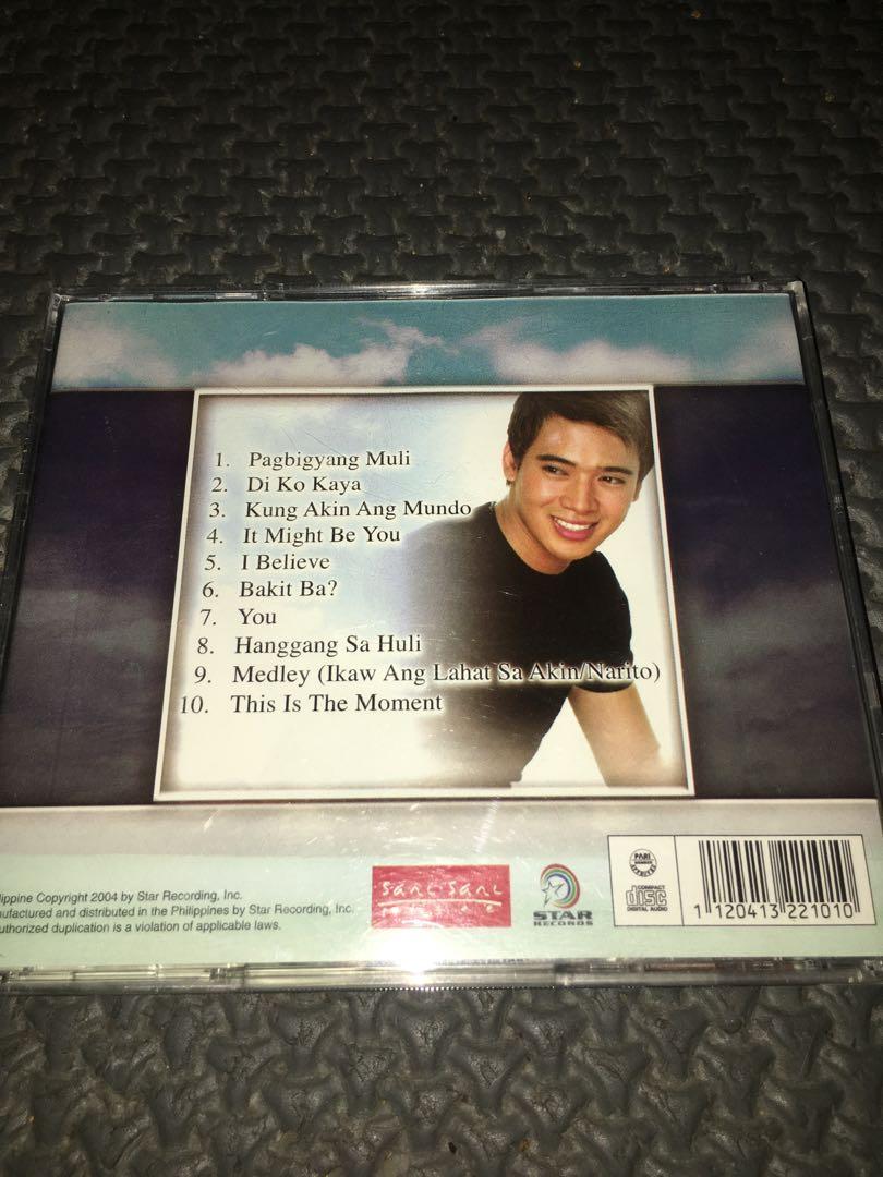 Erick Santos This is the Moment (Category: CDs & DVDs) located in Quezon City. Submitted by neverfoundland (Listing ID 1133418138, Image 2). Description: Signed copy of Erick Santos CD.