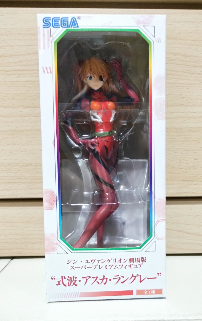 Evangelion Asuka Shikinami Langley Red Plugsuit Eyepatch figure