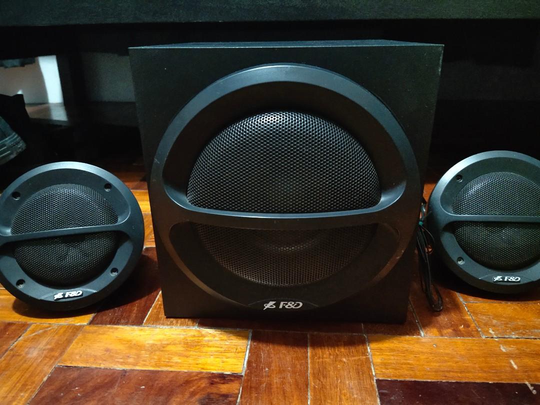 F D 2.1 Computer Multimedia Speaker Model A111F Audio Soundbars