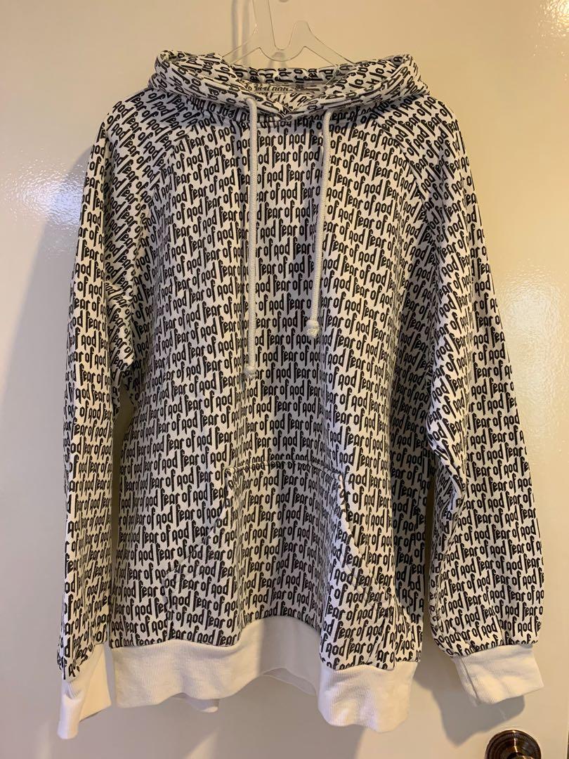 Fear of online god monogram hoodie