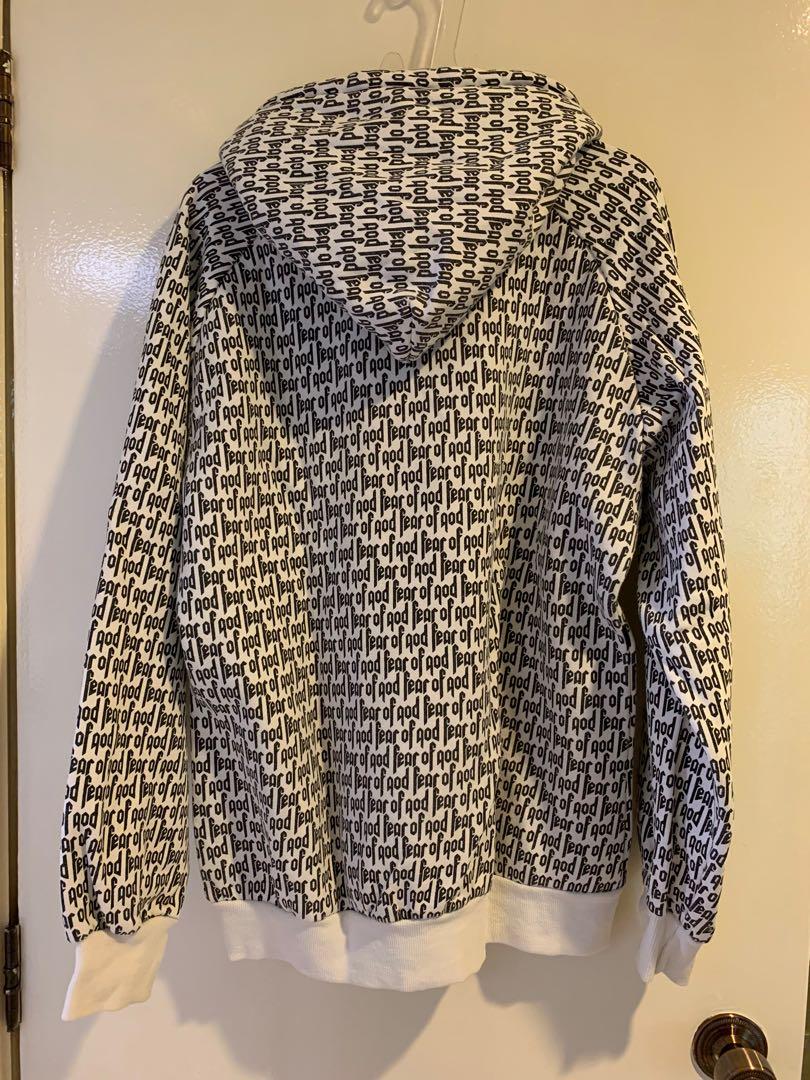 Fear of online god monogram hoodie