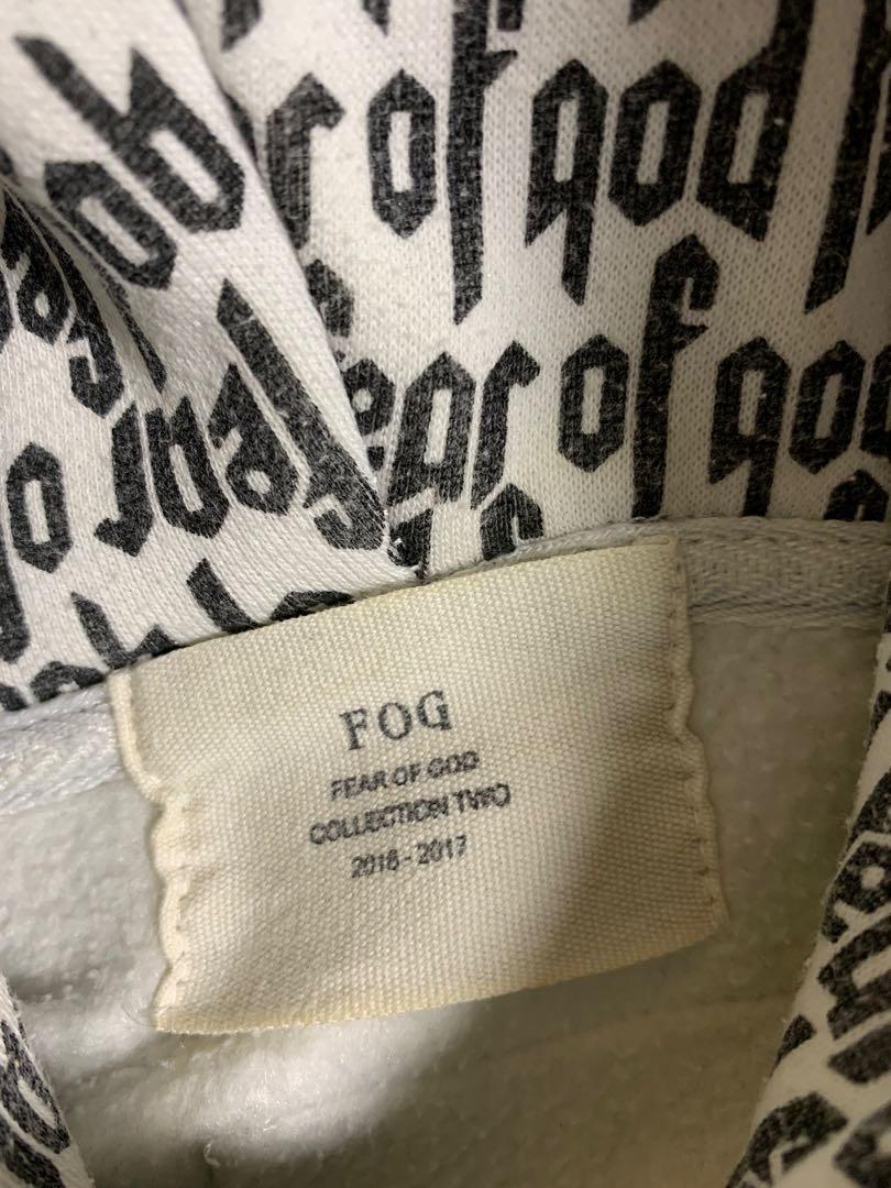 FEAR OF GOD monogram hoodie Men s Fashion Tops Sets Hoodies