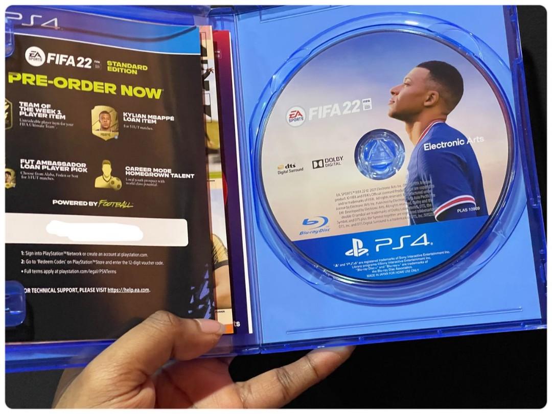 FIFA22 Ps4 Code Unredeemed Used Video Gaming Video Games