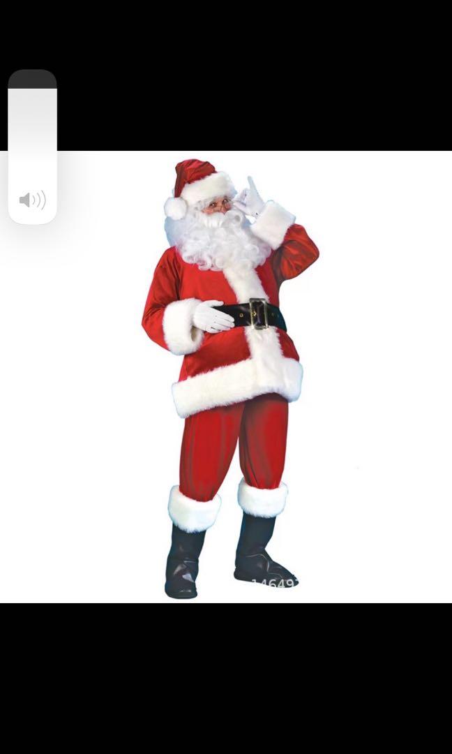 Rent santa claus outfit outlet