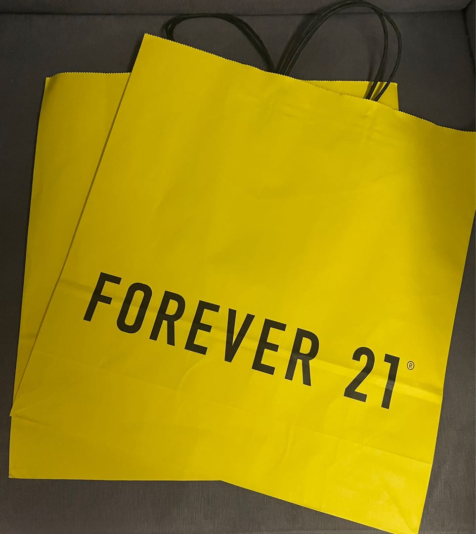 Paper bag forever hotsell 21