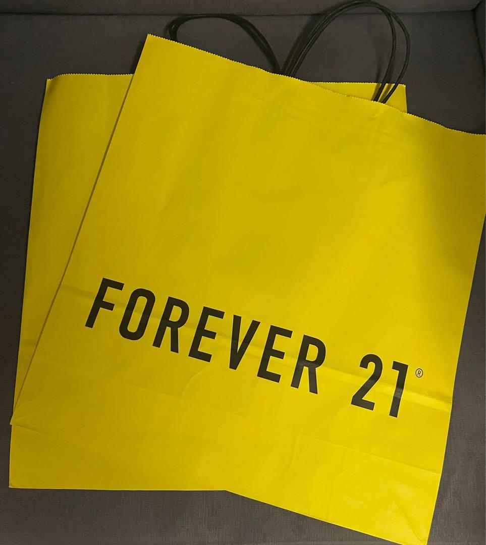 Paper bag forever 21 hotsell