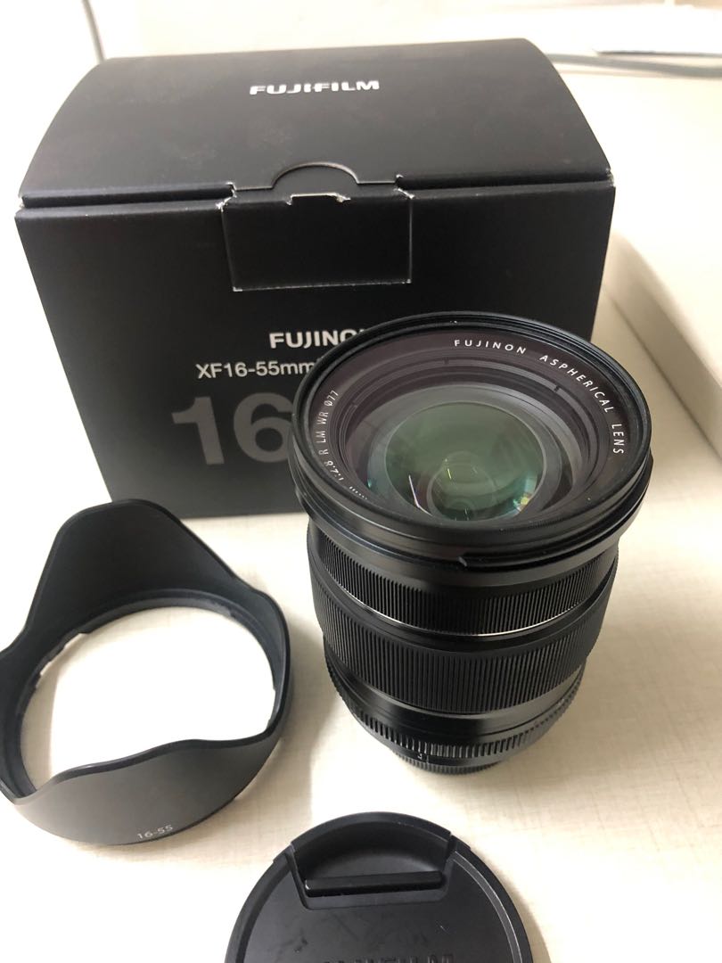 Fujifilm XF16-55mmF2.8 R LM WR 行貨2021 5 月, 攝影器材, 鏡頭及裝備- Carousell