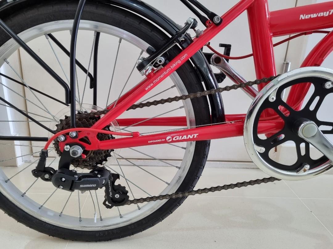 Giant Momentum Folding bicycle Foldie bike 6 speed, Sports Equipment, Bicycles & Parts, Bicycles