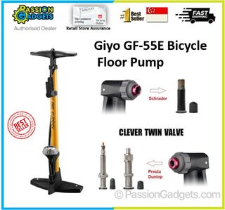 Letton portable hotsell bike floor pump
