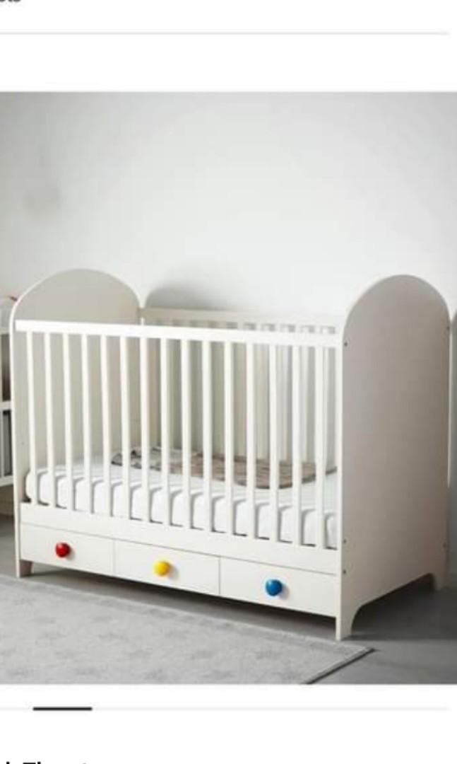 gonatt crib white