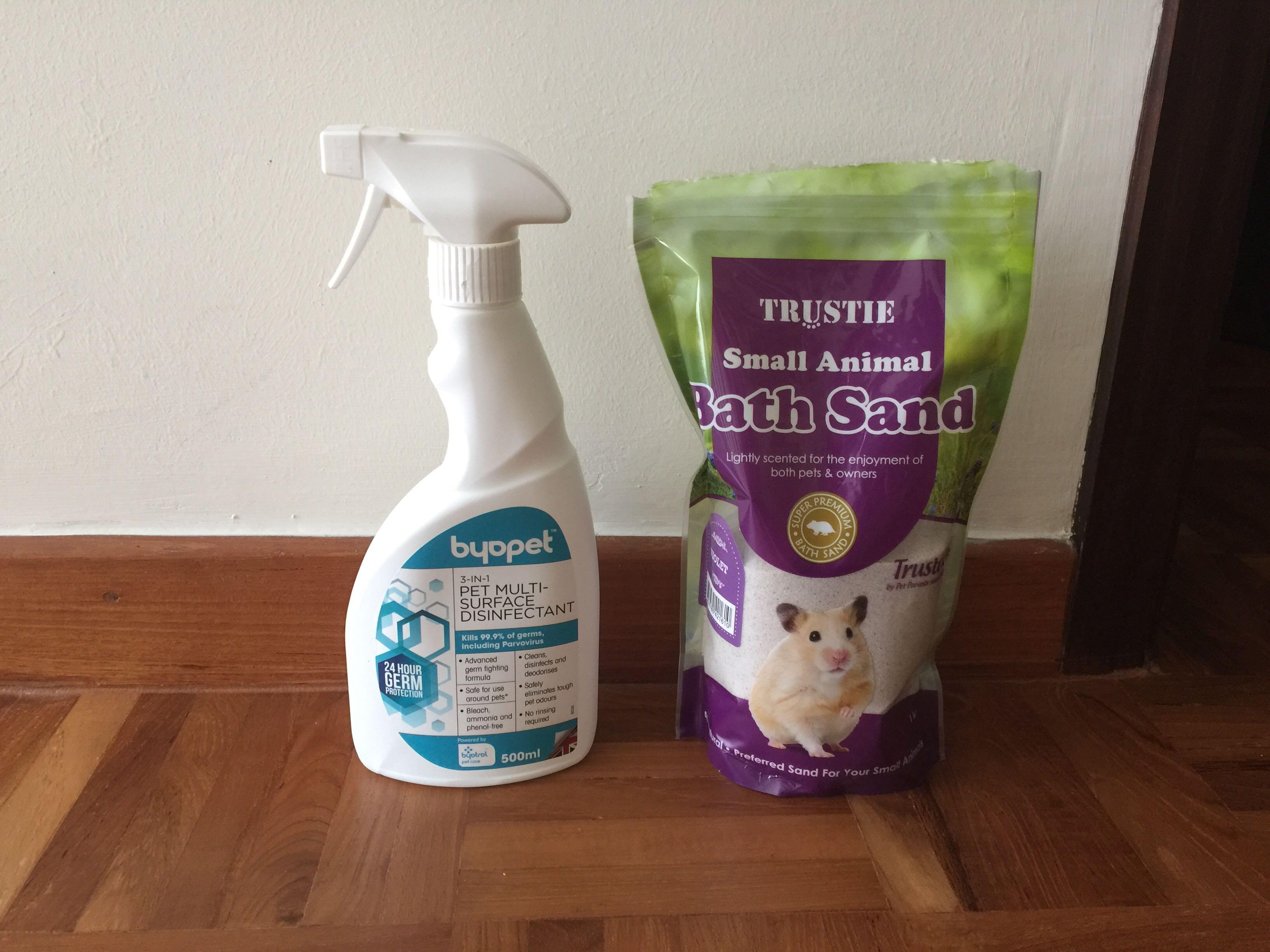 hamster disinfectant