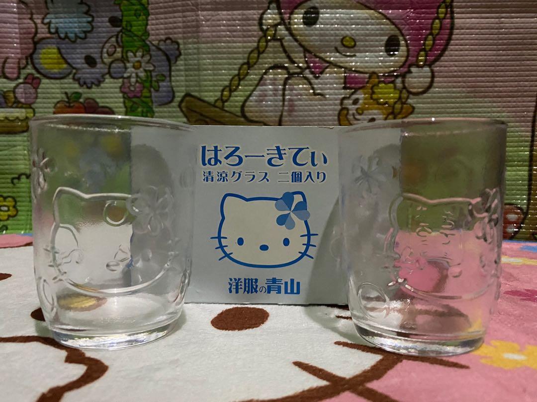 Hello Kitty Clear Glass Small Furniture Home Living Kitchenware Tableware Other Kitchenware Tableware On Carousell
