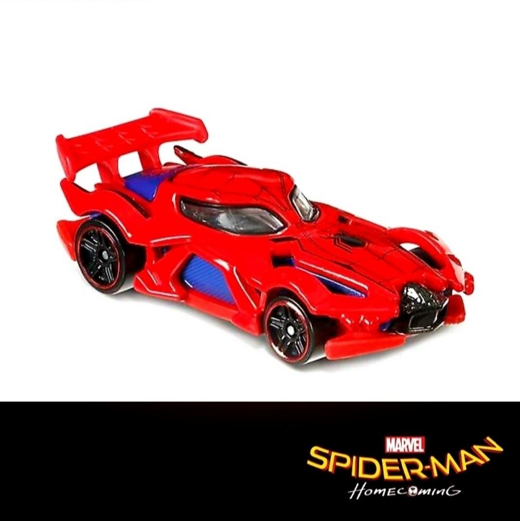 Spiderman car hot wheels store