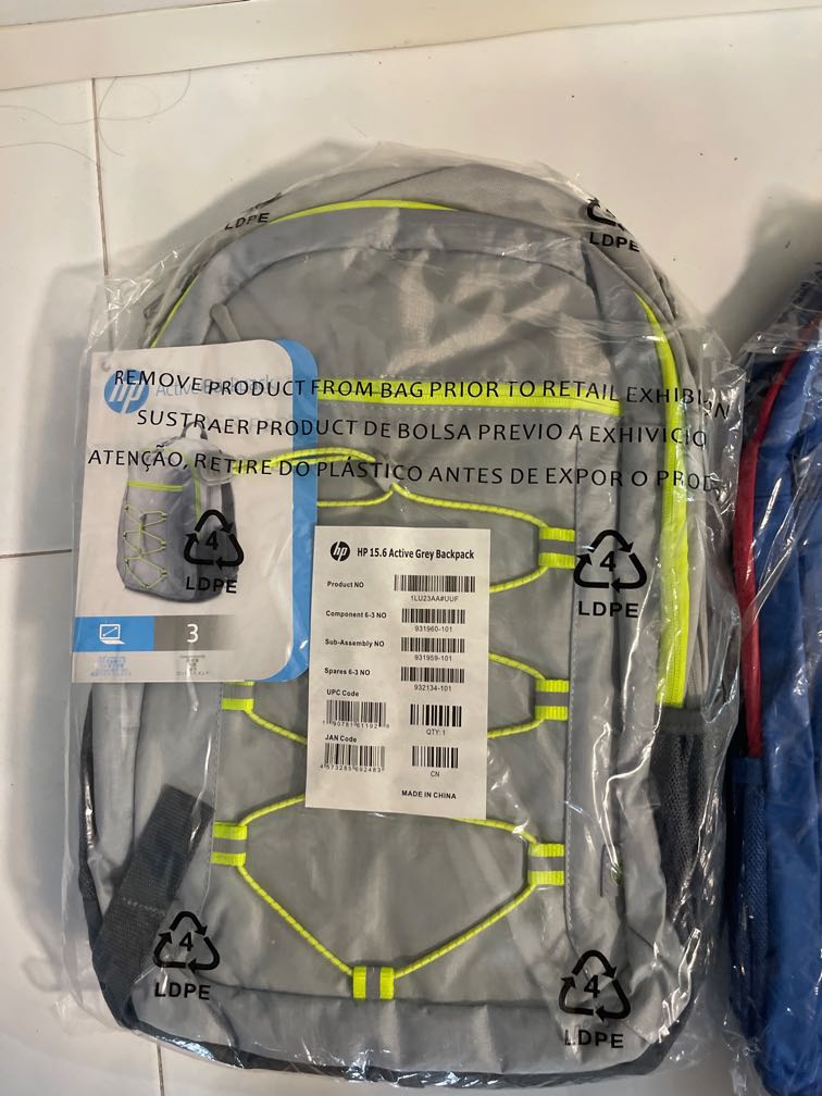 HP ACTIVE BACKPACK, Men's Fashion, Bags 