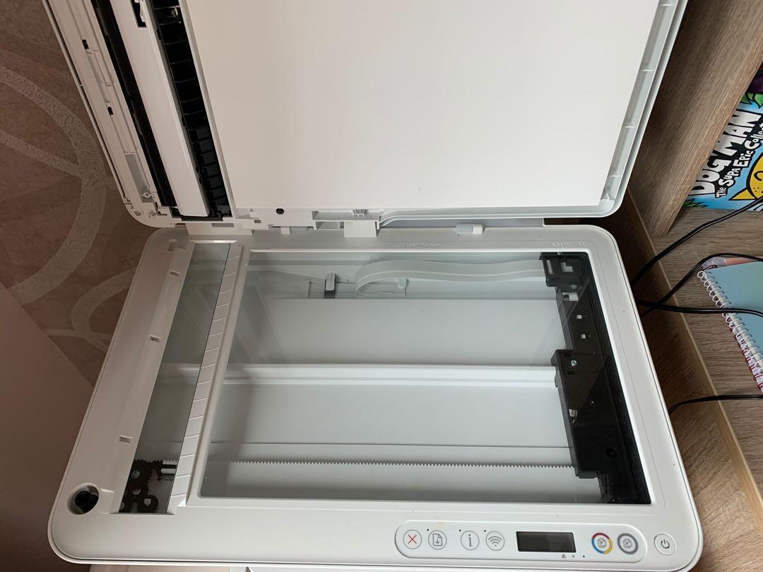 HP Deskjet Plus 4120 with 1 new tri color ink cartridge, Computers