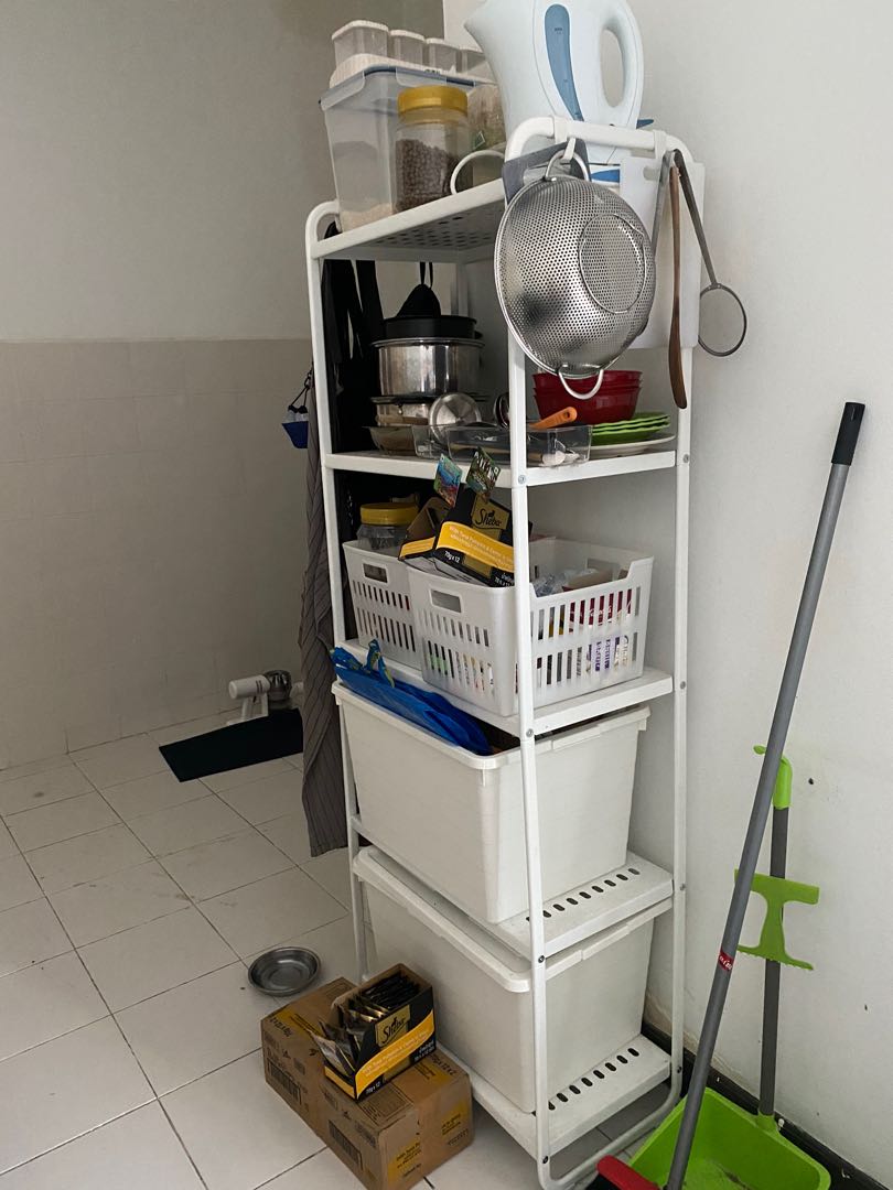 Ikea Mulig Shelf / Rak, Furniture & Home Living, Furniture, Shelves, & Racks on Carousell