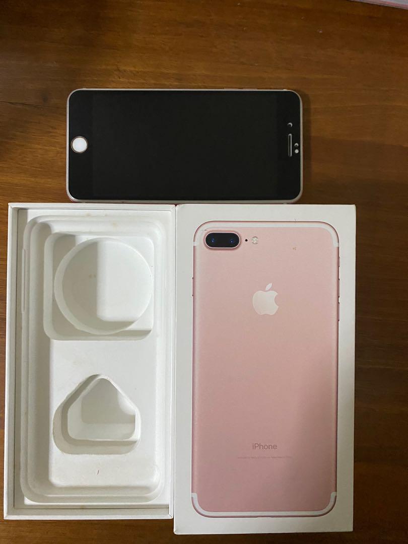 Hp iphone 7 best sale plus rose gold