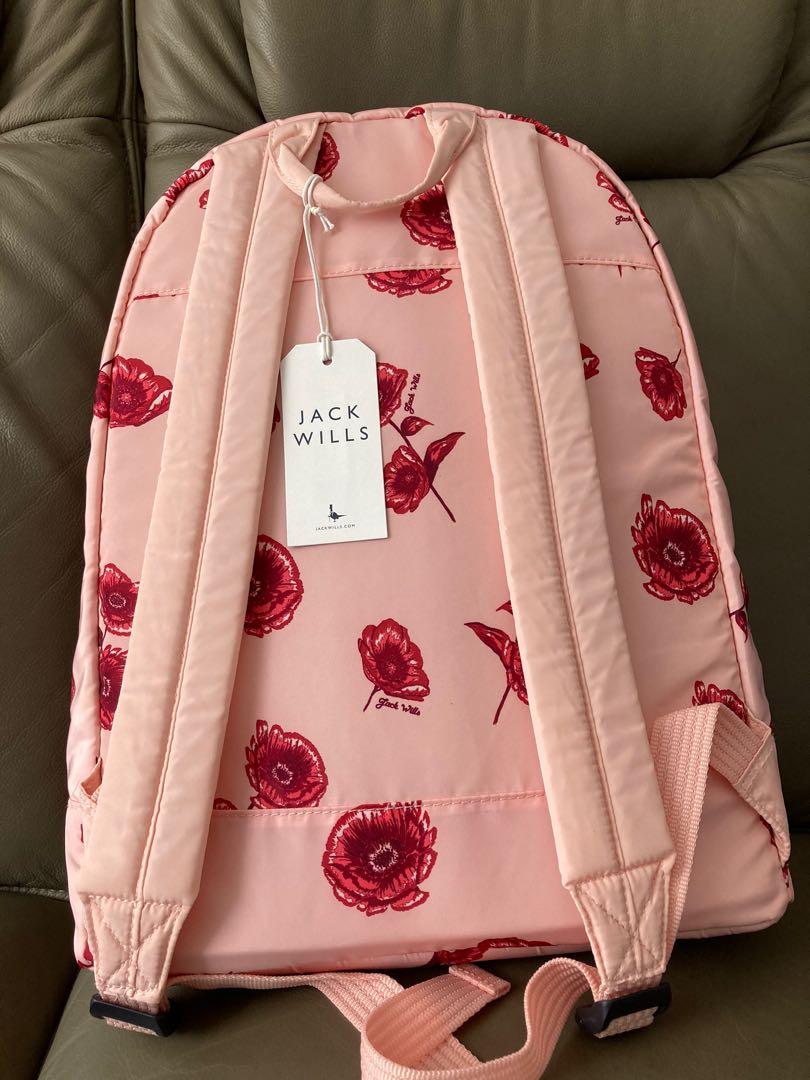 Jack wills pink hotsell backpack