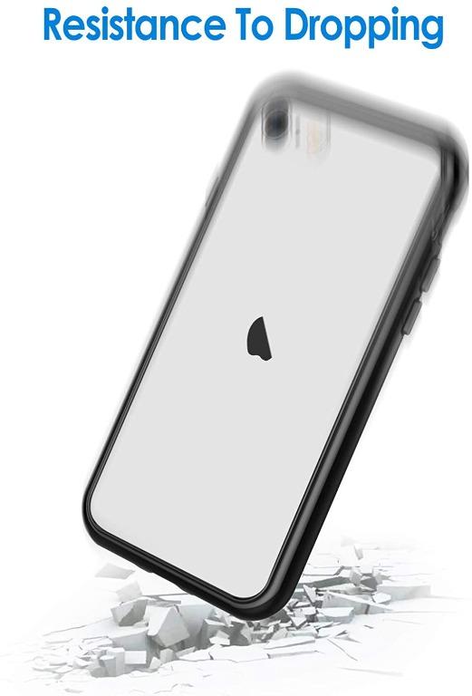JETech Case for iPhone 8 Plus and iPhone 7 Plus 5.5-Inch, Non-Yellowing Shockproof Phone Bumper Cover, Anti-Scratch Clear Back (Clear)
