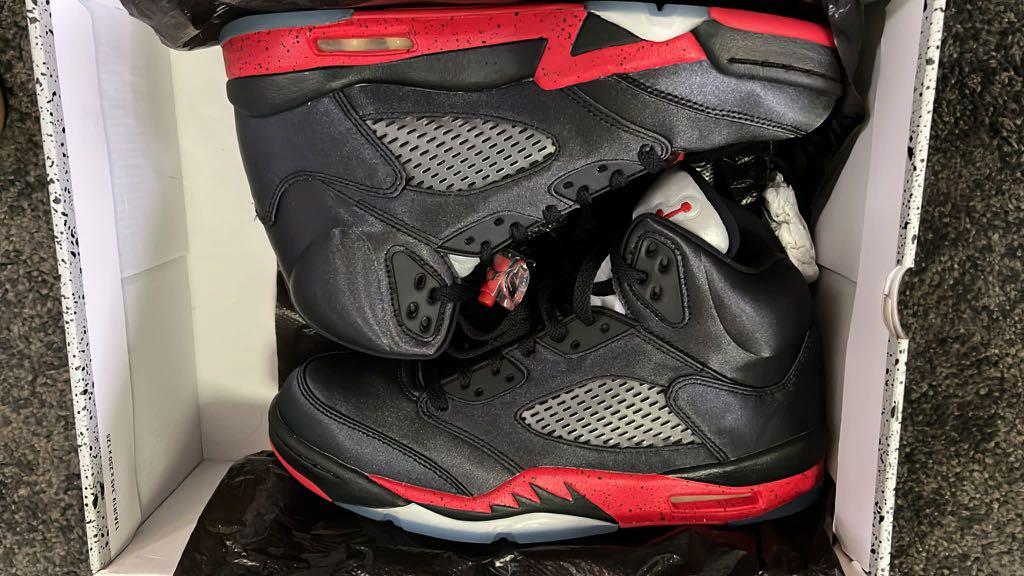 Nike air jordan 5 satin cheap