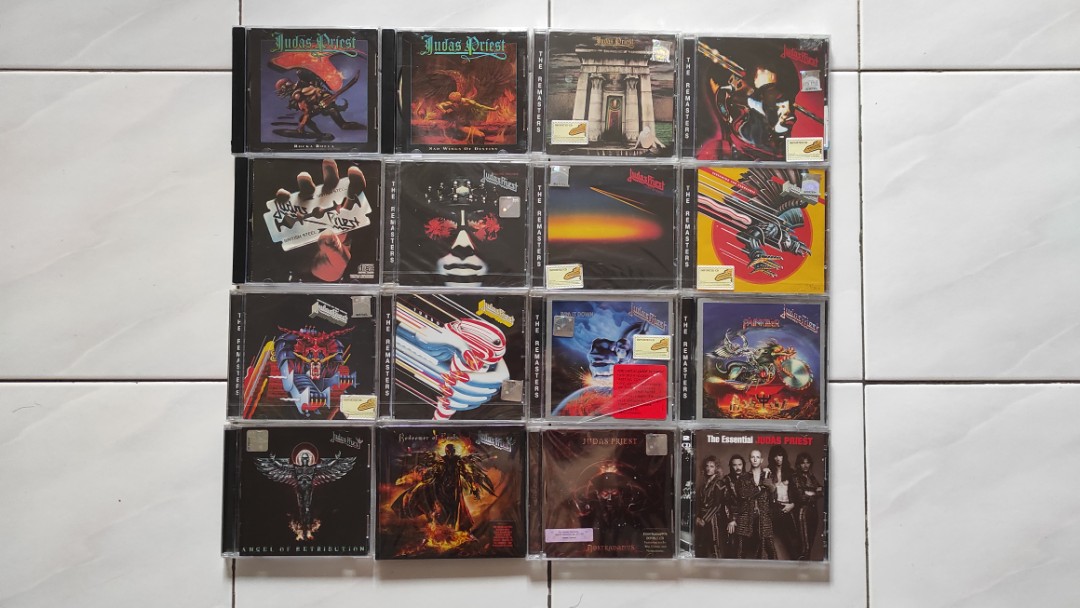 My Judas Priest collection. : r/Cd_collectors